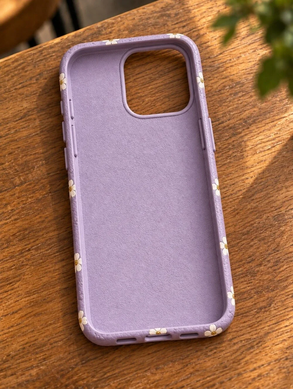 Apple Lavender Daisy iPhone Case